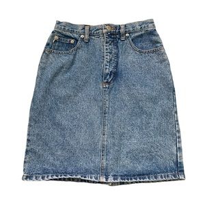 𝅺vintage Esprit high waisted denim skirt